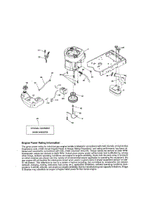 Engine parts for Craftsman Front-Engine Lawn Tractor 917203820 from AppliancePartsPros.com