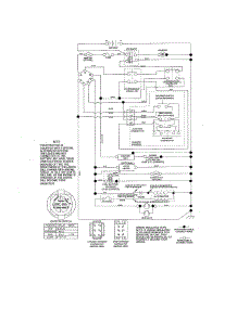 Schematic Diagram parts for Craftsman Front-Engine Lawn Tractor 917203820 from AppliancePartsPros.com