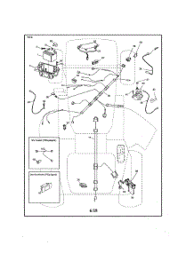 Electrical parts for Craftsman Riding Mower & Tractor 917203824 from AppliancePartsPros.com