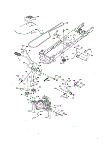 Ground Drive parts for Craftsman Riding Mower & Tractor 917203824 from AppliancePartsPros.com