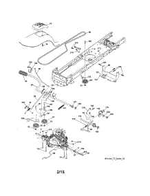 Ground Drive parts for Craftsman Front-Engine Lawn Tractor 917203830 from AppliancePartsPros.com