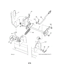 Lift parts for Craftsman Front-Engine Lawn Tractor 917203830 from AppliancePartsPros.com