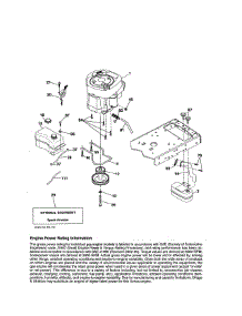 Engine parts for Craftsman Front-Engine Lawn Tractor 917203831 from AppliancePartsPros.com