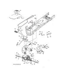 Ground Drive parts for Craftsman Riding Mower & Tractor 917203841 from AppliancePartsPros.com