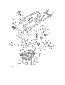Ground Drive parts for Craftsman Front-Engine Lawn Tractor 917203850 from AppliancePartsPros.com