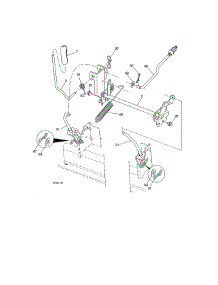 Lift parts for Craftsman Front-Engine Lawn Tractor 917203850 from AppliancePartsPros.com