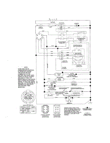 Schematic Diagram parts for Craftsman Front-Engine Lawn Tractor 917203860 from AppliancePartsPros.com