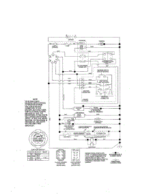 Schematic Diagram parts for Craftsman Front-Engine Lawn Tractor 917203900 from AppliancePartsPros.com