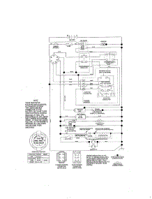 Schematic Diagram parts for Craftsman Front-Engine Lawn Tractor 917203901 from AppliancePartsPros.com
