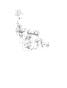 Steering Assembly parts for Craftsman Front-Engine Lawn Tractor 917203910 from AppliancePartsPros.com