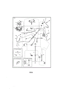 Electrical parts for Craftsman Front-Engine Lawn Tractor 917203911 from AppliancePartsPros.com