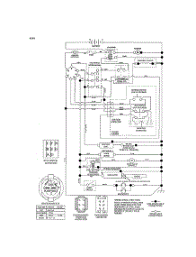 Schematic Diagram parts for Craftsman Front-Engine Lawn Tractor 917203921 from AppliancePartsPros.com