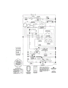 Schematic Diagram parts for Craftsman Front-Engine Lawn Tractor 917203930 from AppliancePartsPros.com