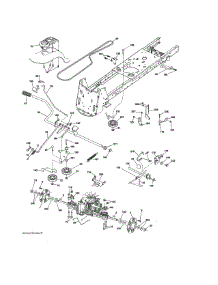 Ground Drive parts for Craftsman Front-Engine Lawn Tractor 917204010 from AppliancePartsPros.com