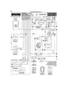 Schematic Diagram parts for Craftsman Front-Engine Lawn Tractor 917204010 from AppliancePartsPros.com