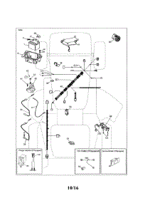 Electrical parts for Craftsman Front-Engine Lawn Tractor 917204011 from AppliancePartsPros.com