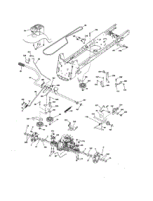 Ground Drive parts for Craftsman Front-Engine Lawn Tractor 917204021 from AppliancePartsPros.com