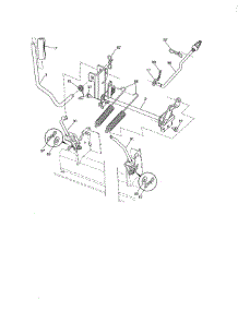 Lift Assembly parts for Craftsman Front-Engine Lawn Tractor 917204021 from AppliancePartsPros.com