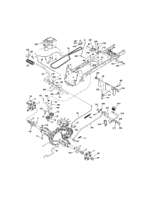 Ground Drive parts for Craftsman Front-Engine Lawn Tractor 917204030 from AppliancePartsPros.com