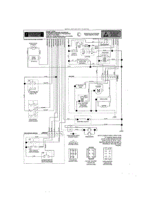 Schematic Diagram parts for Craftsman Front-Engine Lawn Tractor 917204031 from AppliancePartsPros.com