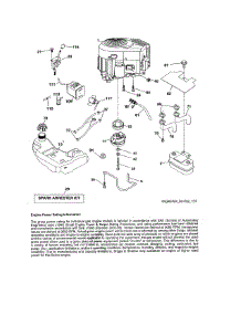 Engine parts for Craftsman Front-Engine Lawn Tractor 917204040 from AppliancePartsPros.com