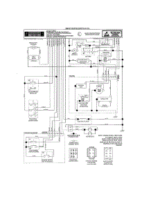 Schematic Daigram parts for Craftsman Front-Engine Lawn Tractor 917204040 from AppliancePartsPros.com