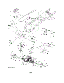 Ground Drive parts for Craftsman Front-Engine Lawn Tractor 917204070 from AppliancePartsPros.com