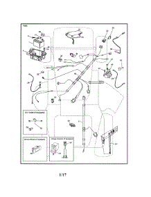 Electrical parts for Craftsman Front-Engine Lawn Tractor 917204080 from AppliancePartsPros.com