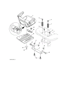 Seat Assembly parts for Craftsman Front-Engine Lawn Tractor 917204080 from AppliancePartsPros.com