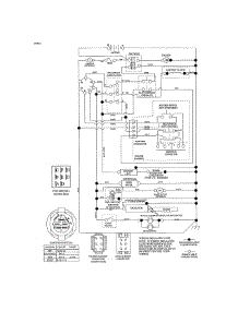Schematic Diagram parts for Craftsman Front-Engine Lawn Tractor 917204080 from AppliancePartsPros.com