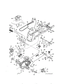 Ground Drive parts for Craftsman Front-Engine Lawn Tractor 917204081 from AppliancePartsPros.com