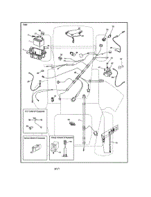 Electrical parts for Craftsman Front-Engine Lawn Tractor 917204090 from AppliancePartsPros.com