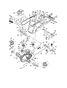 Ground Drive parts for Craftsman Front-Engine Lawn Tractor 917204090 from AppliancePartsPros.com