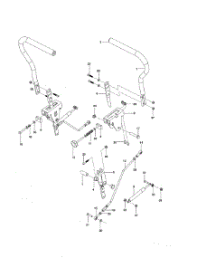 Steering parts for Craftsman Rear-Engine Riding Mower 917204130 from AppliancePartsPros.com