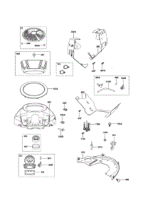 Engine Housing parts for Craftsman Rear-Engine Riding Mower 917204140 from AppliancePartsPros.com