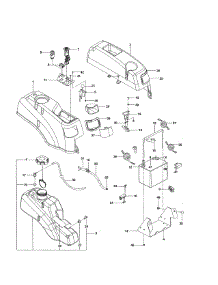 Ignition parts for Craftsman Rear-Engine Riding Mower 917204140 from AppliancePartsPros.com