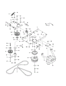 Engine Plate - Kt745-3042 parts for Craftsman Rear-Engine Riding Mower 917204170 from AppliancePartsPros.com