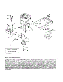 Engine parts for Husqvarna Front-Engine Lawn Tractor 917223810 from AppliancePartsPros.com
