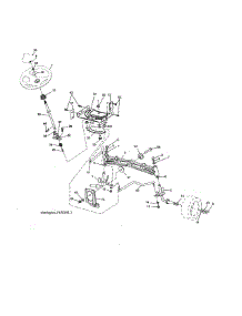 Steering parts for Husqvarna Front-Engine Lawn Tractor 917223810 from AppliancePartsPros.com
