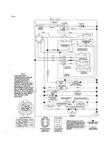Schematic Diagram parts for Husqvarna Front-Engine Lawn Tractor 917223810 from AppliancePartsPros.com