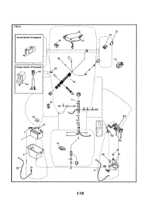 Electrical parts for Husqvarna Front-Engine Lawn Tractor 917223905 from AppliancePartsPros.com