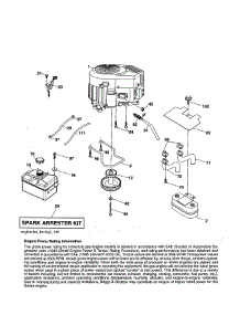 Engine parts for Husqvarna Front-Engine Lawn Tractor 917223905 from AppliancePartsPros.com
