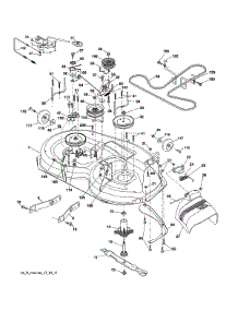 Mower Deck parts for Poulan Front-Engine Lawn Tractor 917223980 from AppliancePartsPros.com