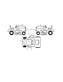 Decals parts for Husqvarna Front-Engine Lawn Tractor 917240440 from AppliancePartsPros.com
