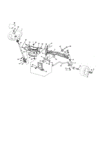 Steering parts for Husqvarna Front-Engine Lawn Tractor 917240442 from AppliancePartsPros.com