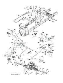 Drive parts for Husqvarna Front-Engine Lawn Tractor 917240443 from AppliancePartsPros.com