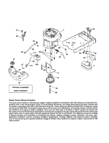 Engine parts for Husqvarna Front-Engine Lawn Tractor 917243820 from AppliancePartsPros.com