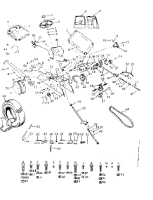 Seat Assembly parts for Craftsman Front-Engine Lawn Tractor 91725000 from AppliancePartsPros.com