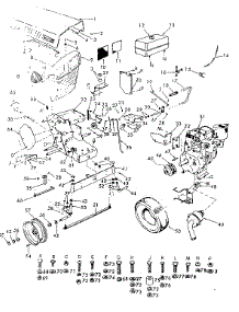 Engine parts for Craftsman Front-Engine Lawn Tractor 91725000 from AppliancePartsPros.com