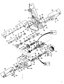 Transaxle parts for Craftsman Front-Engine Lawn Tractor 91725000 from AppliancePartsPros.com